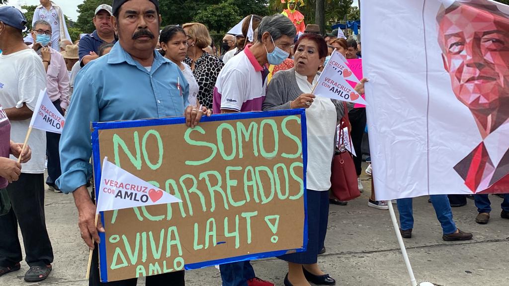 Marcha en apoyo al gobierno de AMLO. 22 de noviembre 2022. 