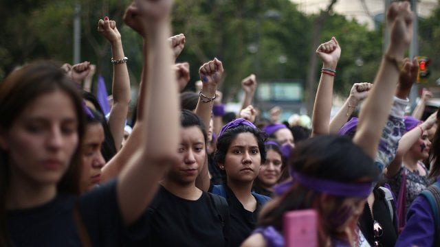 La lucha de género en México. 