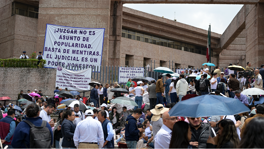 El Poder Judicial se fue a Paro Nacional indefinido.