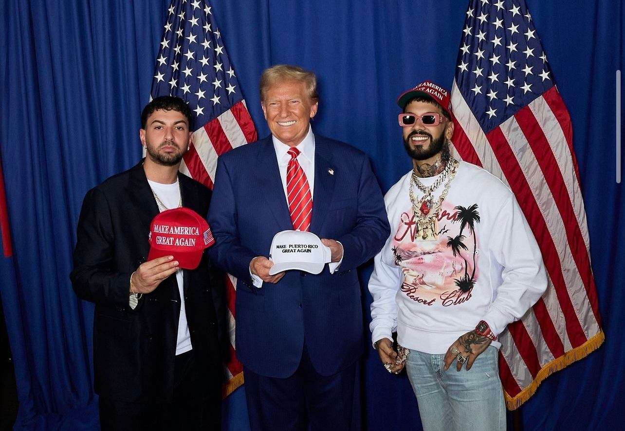 Reguetoneros Anuel AA y JQuiles apoyan al candidato Donald Trump