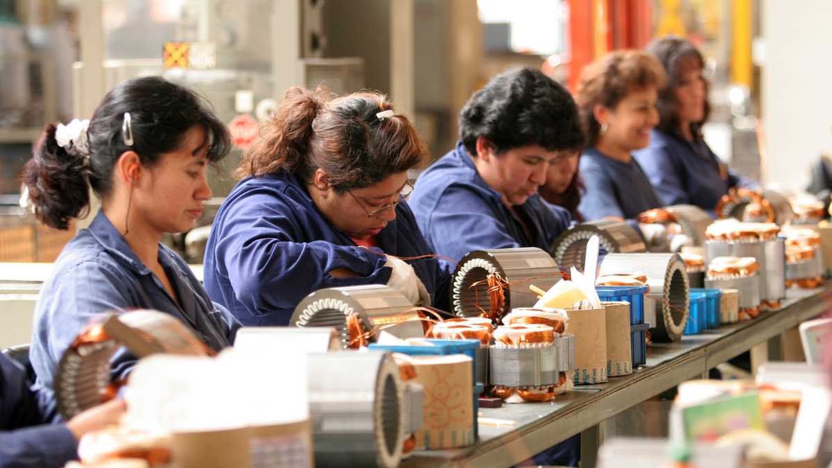 Mujeres mexicanas trabajando 