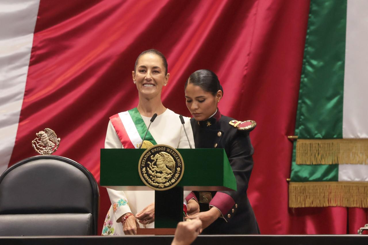 Toma de protesta de la Dra. Claudia Sheinbaum Pardo. 