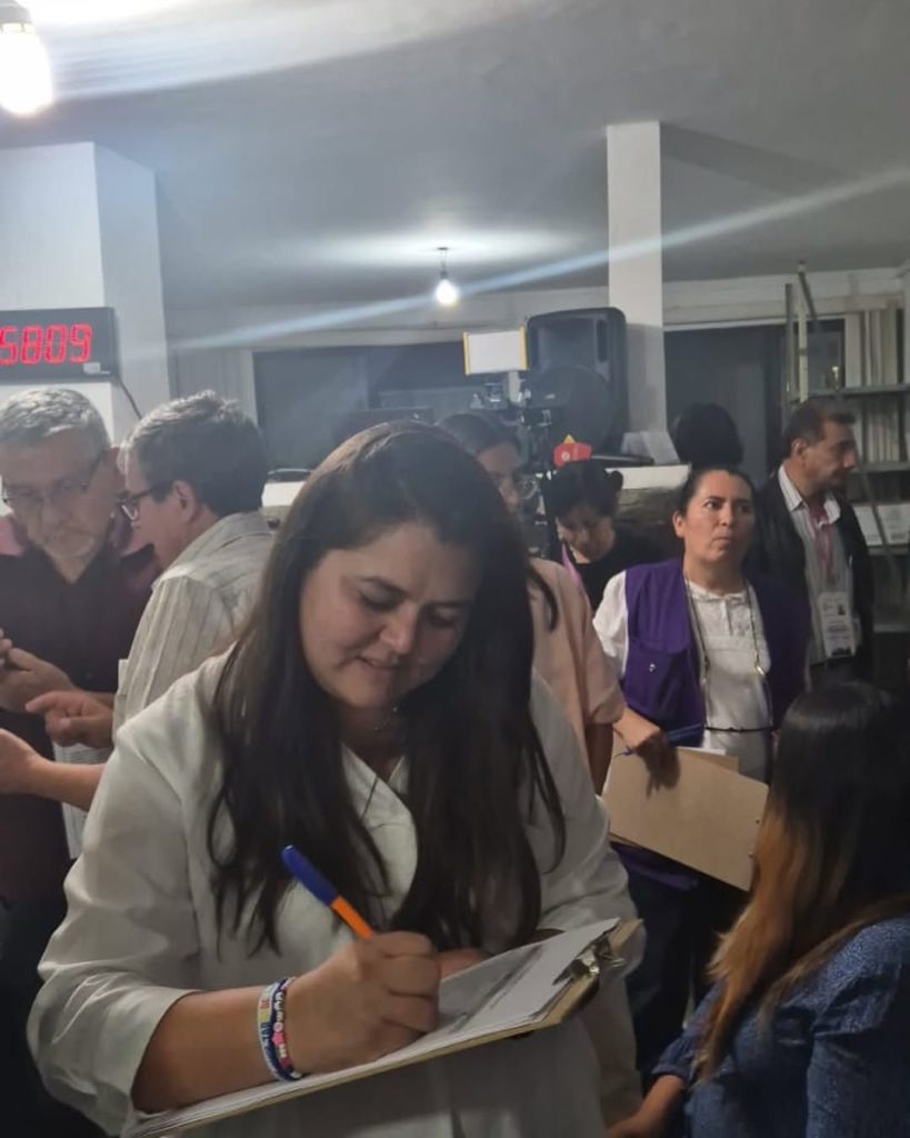 Hoy, que soy una mujer, de 34 años, diversa y que ocupa un cargo de elección popular...